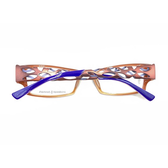 Prodesign Denmark 5616 3432 Purple Burgundy Eyeglasses Frames 51-16 135 Japan - Picture 11 of 12